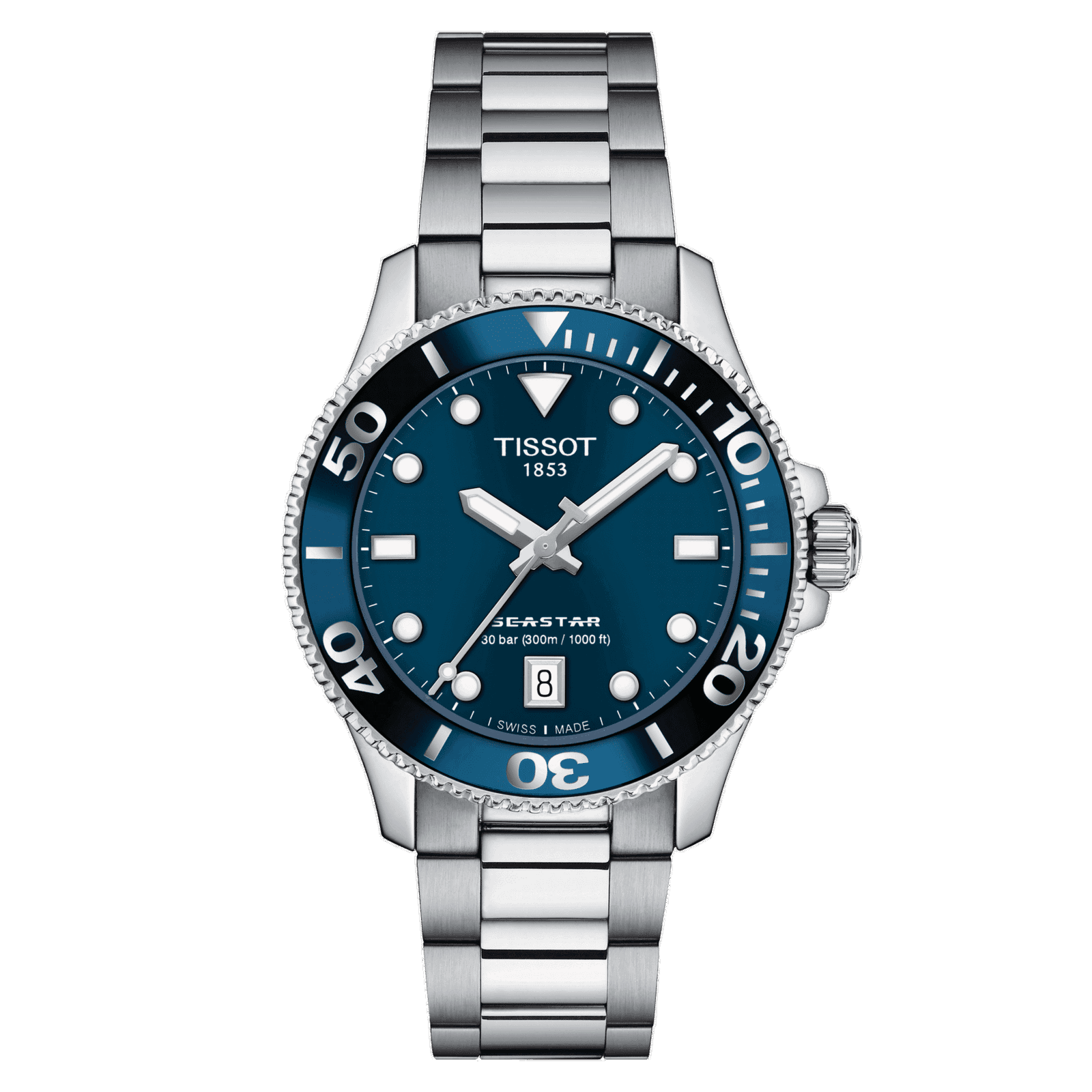 Tissot Seastar 1000 36 mm Blau - T120.210.11.041.00