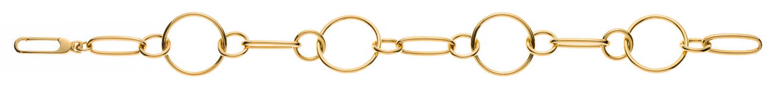 Bracelet Gelbgold 750 poliert, 20cm