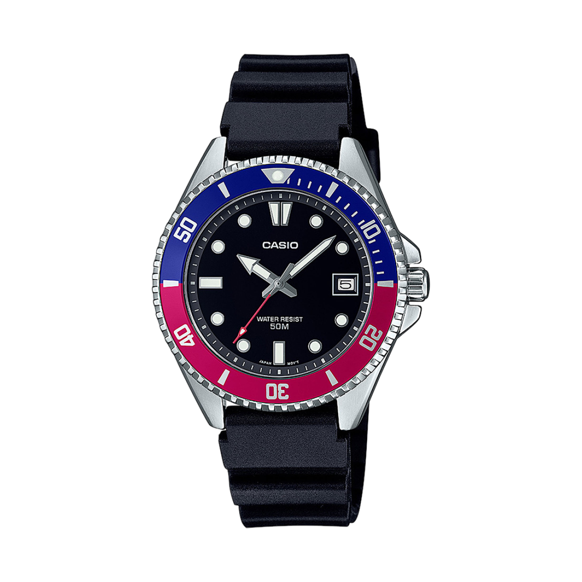 CASIO COLLECTION Men Boys Size 5W Diver - MDV-10-1A2VEF