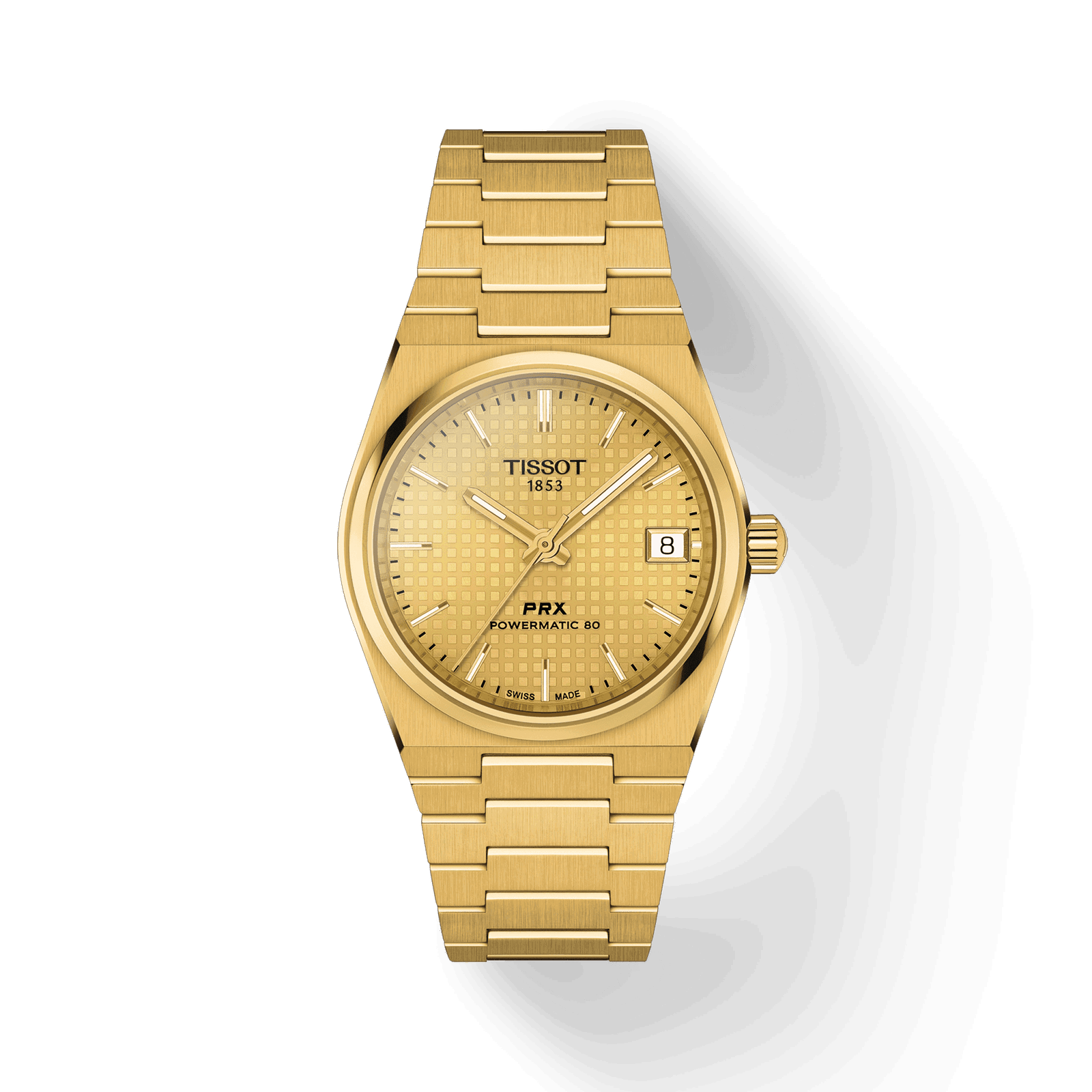 Tissot PRX Powermatic 80 35 mm Goldig - T137.207.33.021.00