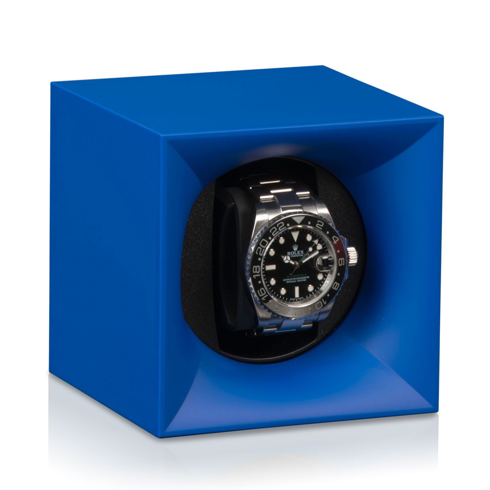 Swiss Kubik Uhrenbeweger ABS Starterbox - Blau Swiss Kubik Uhrenbeweger ABS Starterbox - Blau